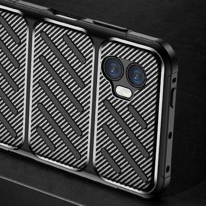 Cover til Samsung Galaxy XCover7 Pro, Techsuit, CarbonFiber, Sort