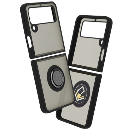 Cover til Samsung Galaxy Z Flip3 5G F711, Techsuit, Glinth, Sort