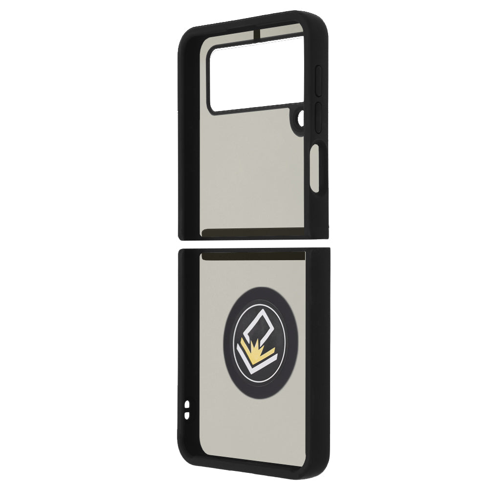 Cover til Samsung Galaxy Z Flip3 5G F711, Techsuit, Glinth, Sort