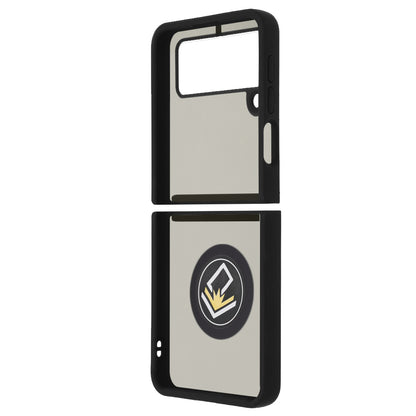 Cover til Samsung Galaxy Z Flip3 5G F711, Techsuit, Glinth, Sort