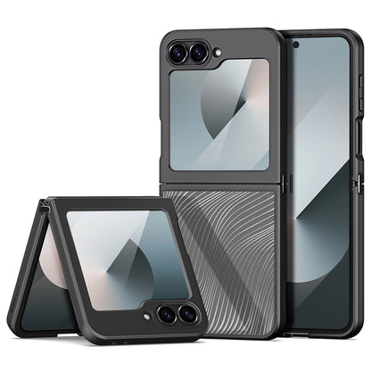 Cover til Samsung Galaxy Z Flip6 F741, DUX DUCIS, Aimo, Sort