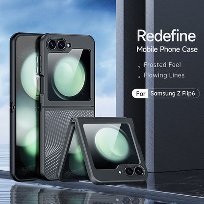 Cover til Samsung Galaxy Z Flip6 F741, DUX DUCIS, Aimo, Sort
