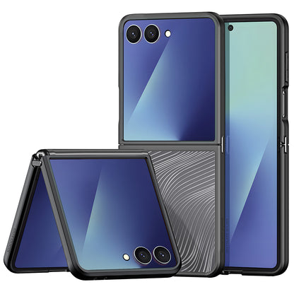 Cover til Samsung Galaxy Z Flip7 F766, DUX DUCIS, Aimo, Sort
