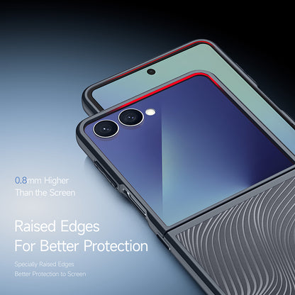Cover til Samsung Galaxy Z Flip7 F766, DUX DUCIS, Aimo, Sort