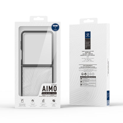 Cover til Samsung Galaxy Z Flip7 F766, DUX DUCIS, Aimo, Sort