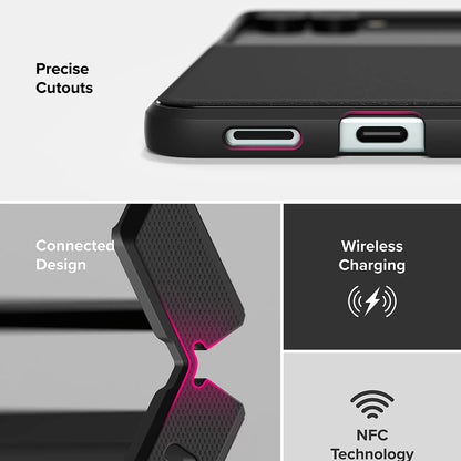 Cover til Samsung Galaxy Z Flip7 F766, Ringke, Onyx, Sort