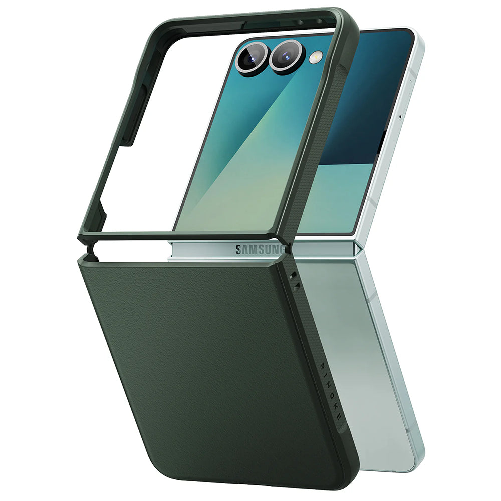 Cover til Samsung Galaxy Z Flip7 F766, Ringke, Onyx, Mørkegrøn