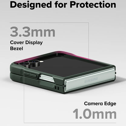 Cover til Samsung Galaxy Z Flip7 F766, Ringke, Onyx, Mørkegrøn
