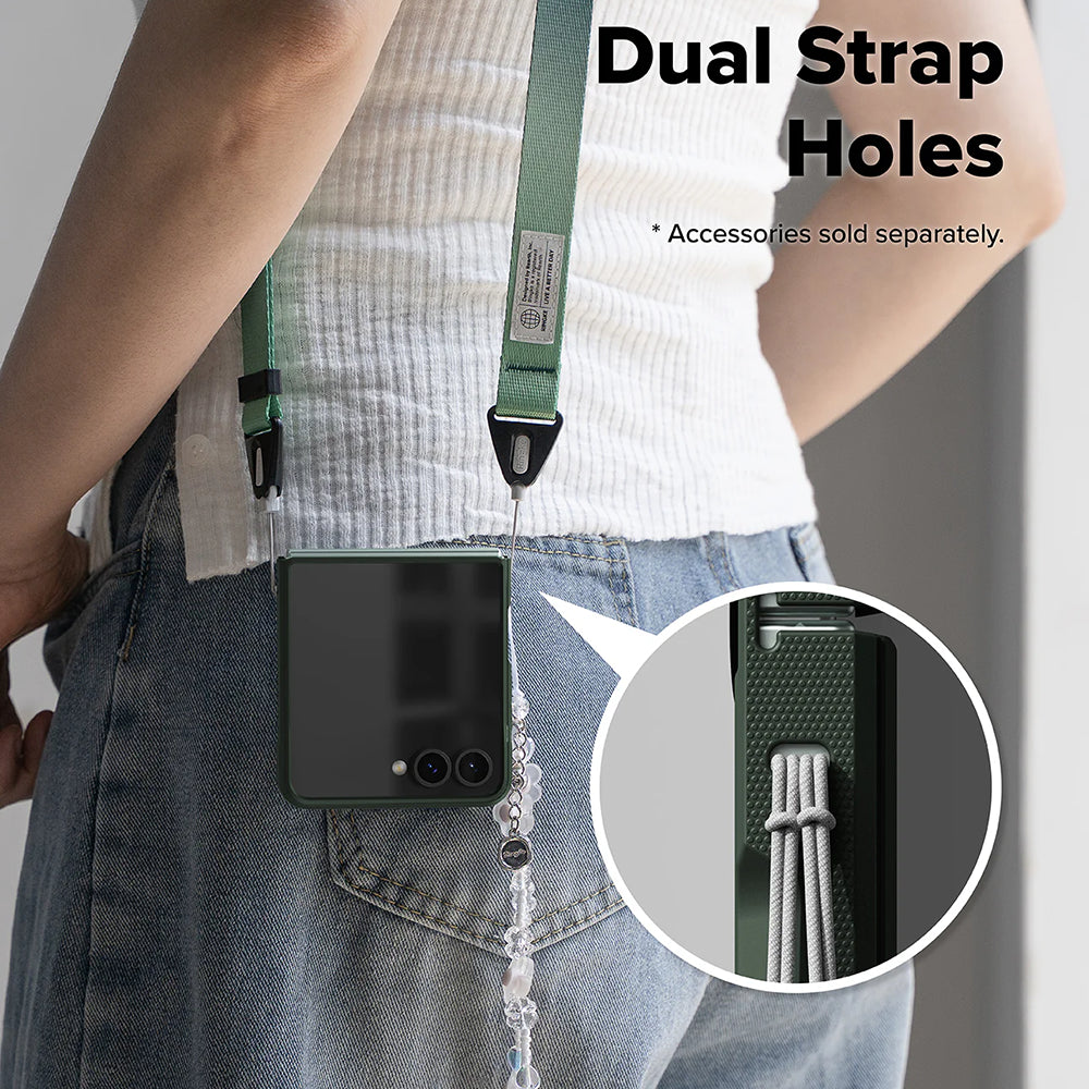 Cover til Samsung Galaxy Z Flip7 F766, Ringke, Onyx, Mørkegrøn