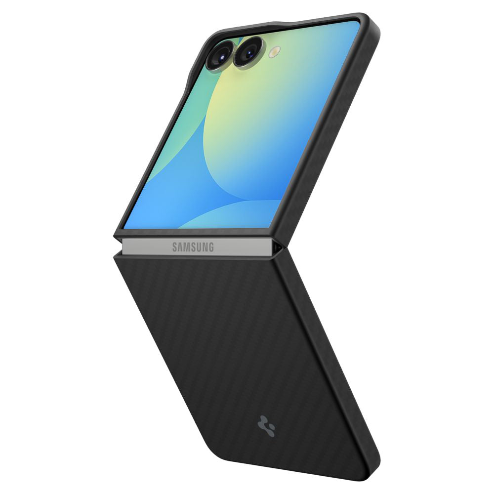 Case for Samsung Galaxy Z Flip7 F766, Spigen, Air Skin, Black ACS09564