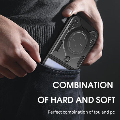 Case for Samsung Galaxy Z Flip7 F766, Techsuit, CamGuard Pro, Red