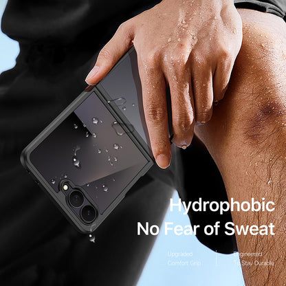 Case for Samsung Galaxy Z Flip8 F776, DUX DUCIS, Aimo, Black