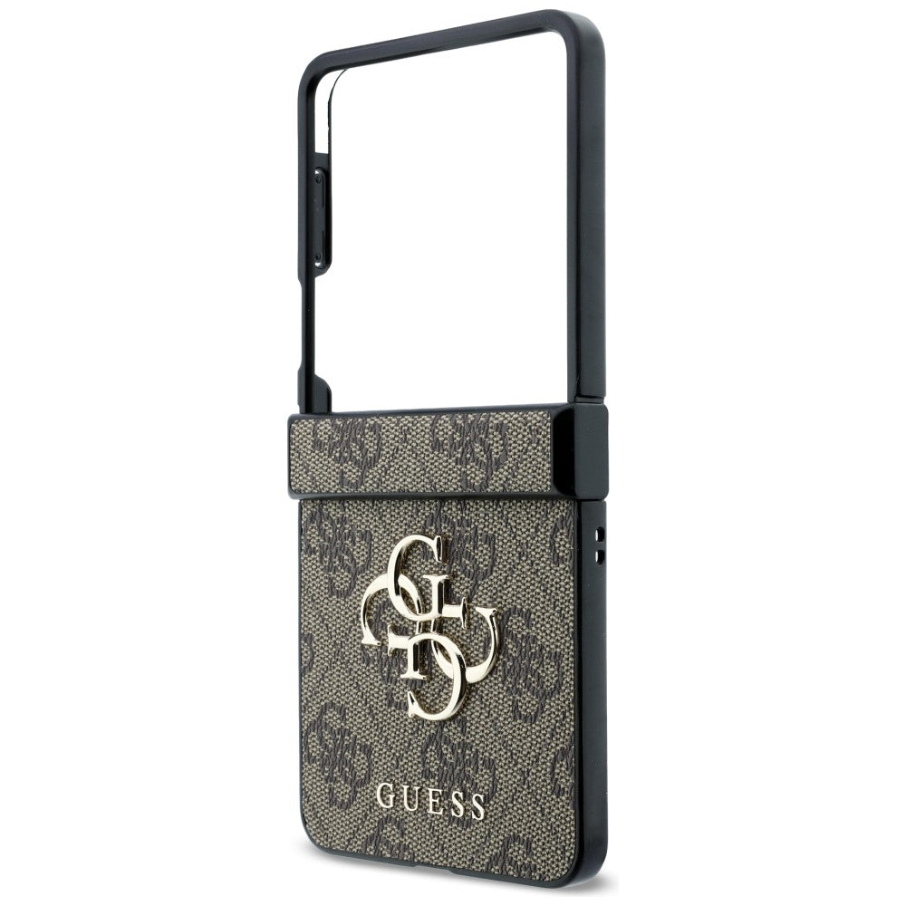 Cover til Samsung Galaxy Z Flip8 F776, Guess, 4G Big Logo, Brun