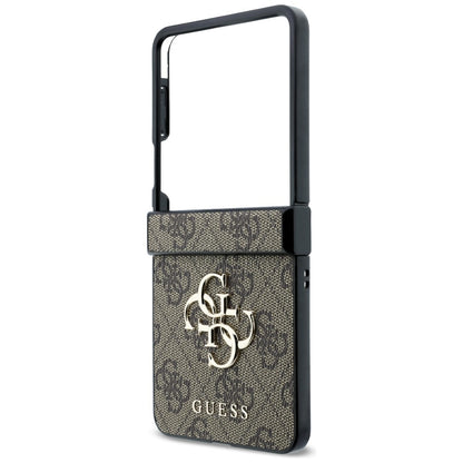 Cover til Samsung Galaxy Z Flip8 F776, Guess, 4G Big Logo, Brun