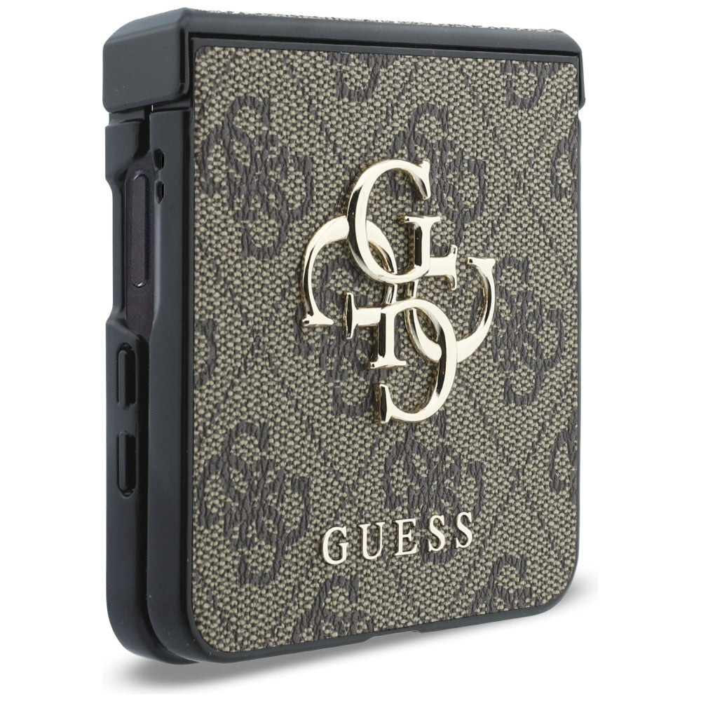 Cover til Samsung Galaxy Z Flip8 F776, Guess, 4G Big Logo, Brun