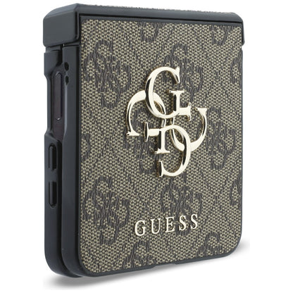 Cover til Samsung Galaxy Z Flip8 F776, Guess, 4G Big Logo, Brun