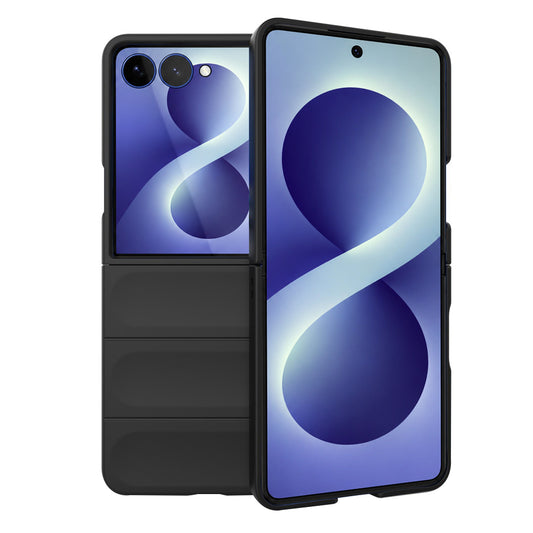 Cover til Samsung Galaxy Z Flip8 F776, Techsuit, Magic Shield, Sort