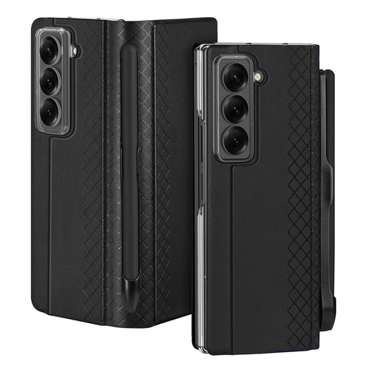 Cover til Samsung Galaxy Z Fold Special, DUX DUCIS, Bril (med blyantholder), Sort
