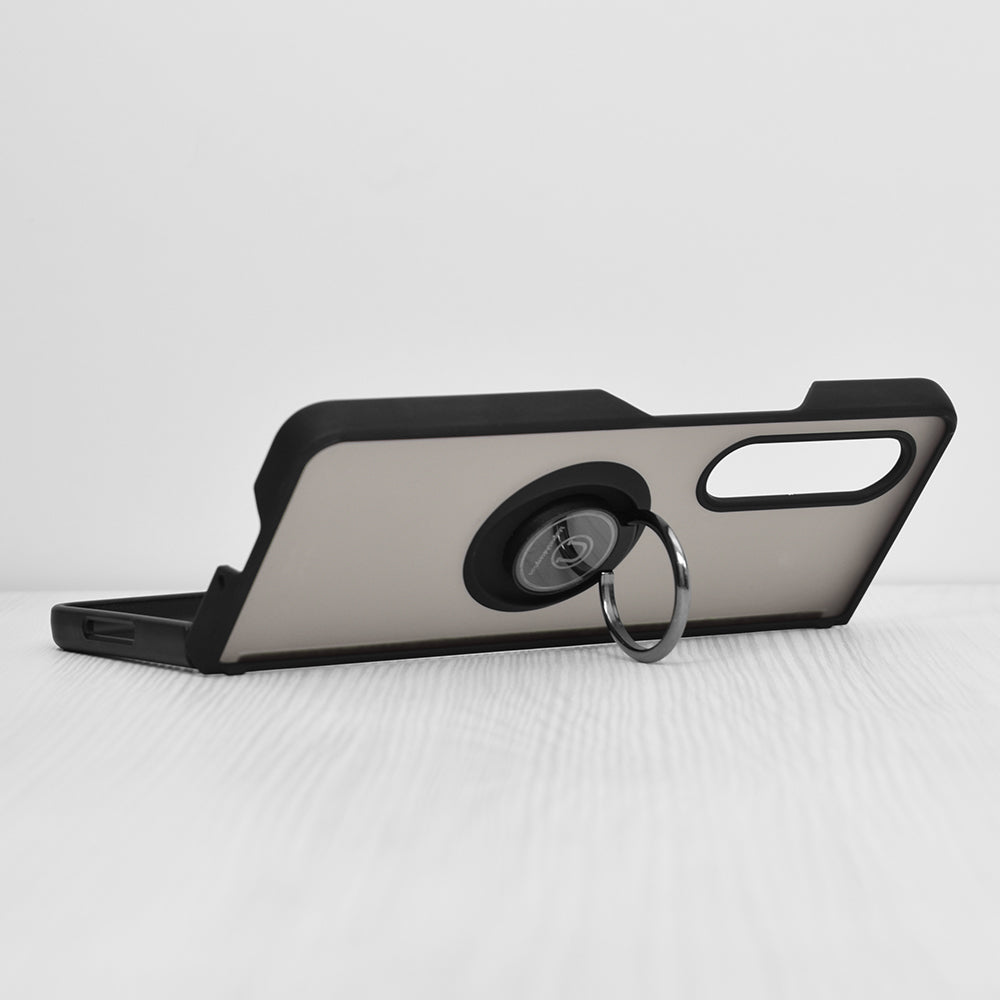 Cover til Samsung Galaxy Z Fold3 5G F926, Techsuit, Glinth, Sort