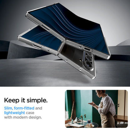 Etui til Samsung Galaxy Z Fold6 F956, Spigen, Air Skin, Gennemsigtig