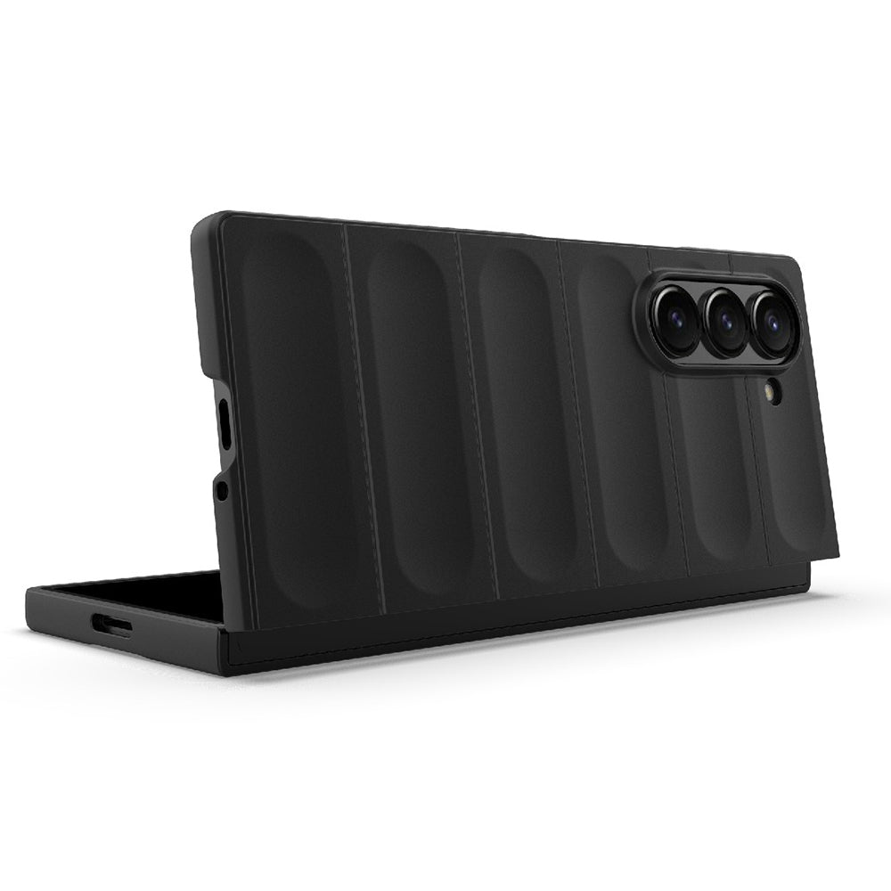 Cover til Samsung Galaxy Z Fold6 F956, Techsuit, Magic Shield, Vinrød