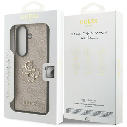 Etui til Samsung Galaxy Z Fold7 F966, Guess, 4G Big Logo, Pink