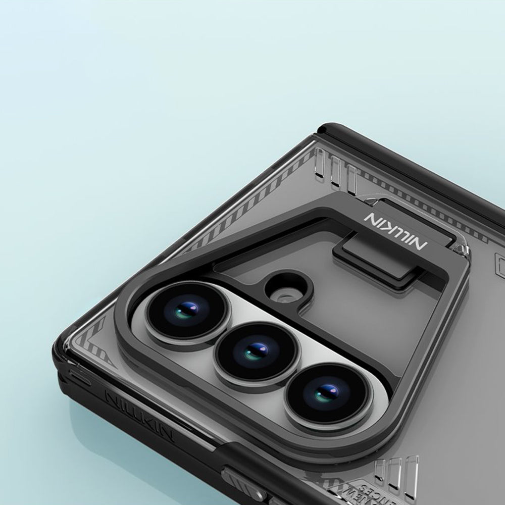 Cover til Samsung Galaxy Z Fold7 F966, Nillkin, Iceblade Prop med kameraklip, sort