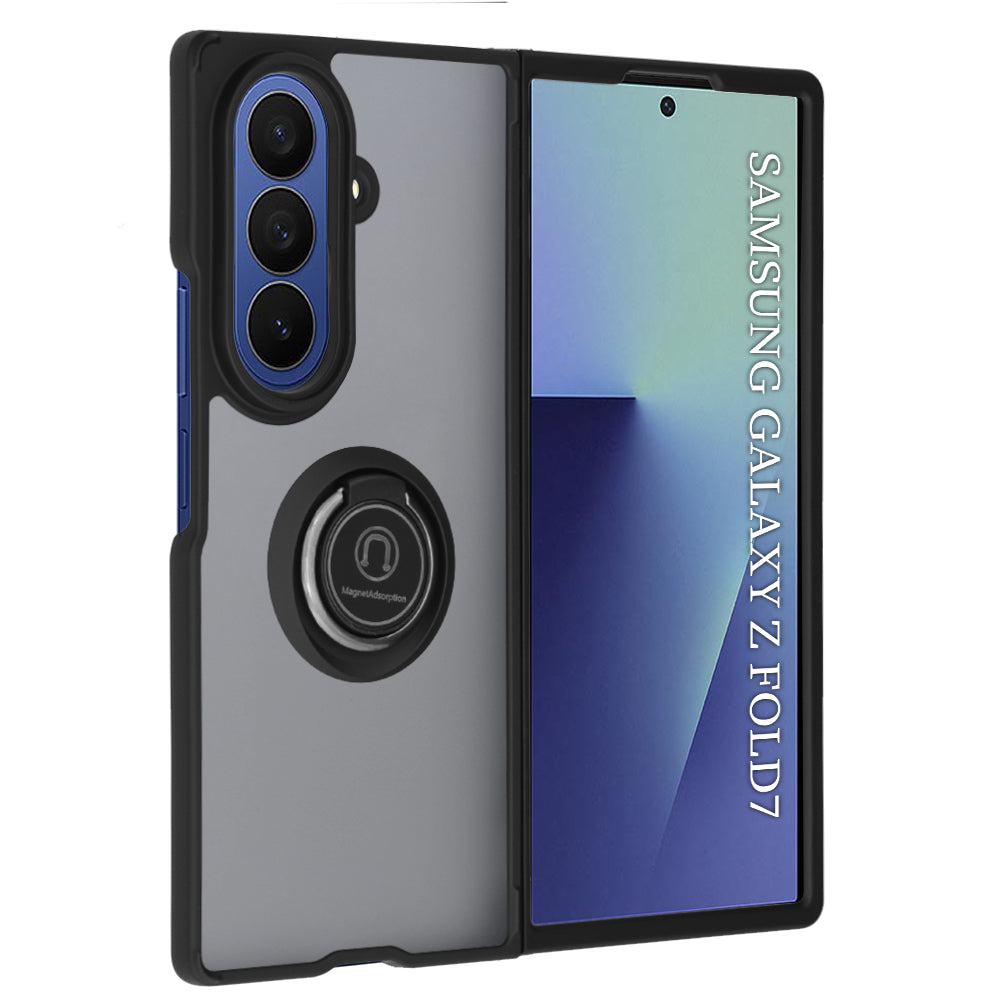 Cover til Samsung Galaxy Z Fold7 F966, Techsuit, Glinth, Sort