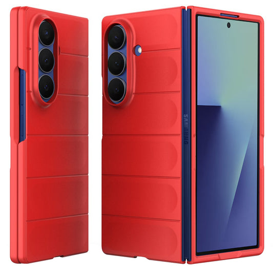 Cover til Samsung Galaxy Z Fold7 F966, Techsuit, Magic Shield, Rød