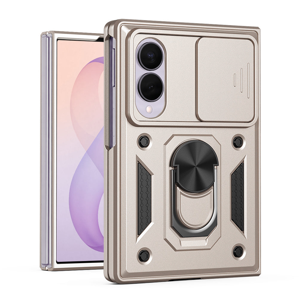 Cover til Samsung Galaxy Z Fold8 F971, Techsuit, CamShield, Guld