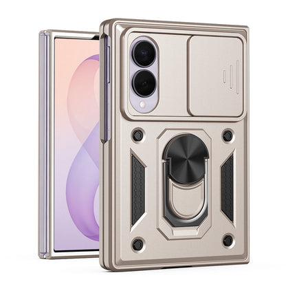 Cover til Samsung Galaxy Z Fold8 F971, Techsuit, CamShield, Guld