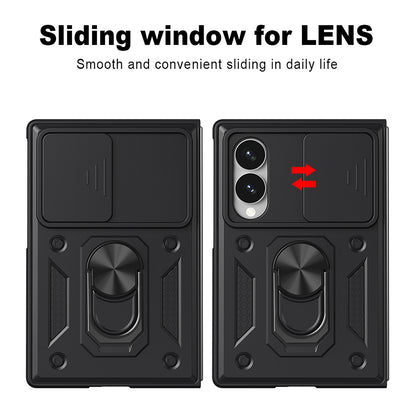 Cover til Samsung Galaxy Z Fold8 F971, Techsuit, CamShield, Sort