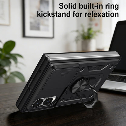 Cover til Samsung Galaxy Z Fold8 F971, Techsuit, CamShield, Sort