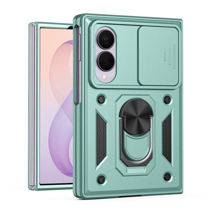 Cover til Samsung Galaxy Z Fold8 F971, Techsuit, CamShield, Grøn
