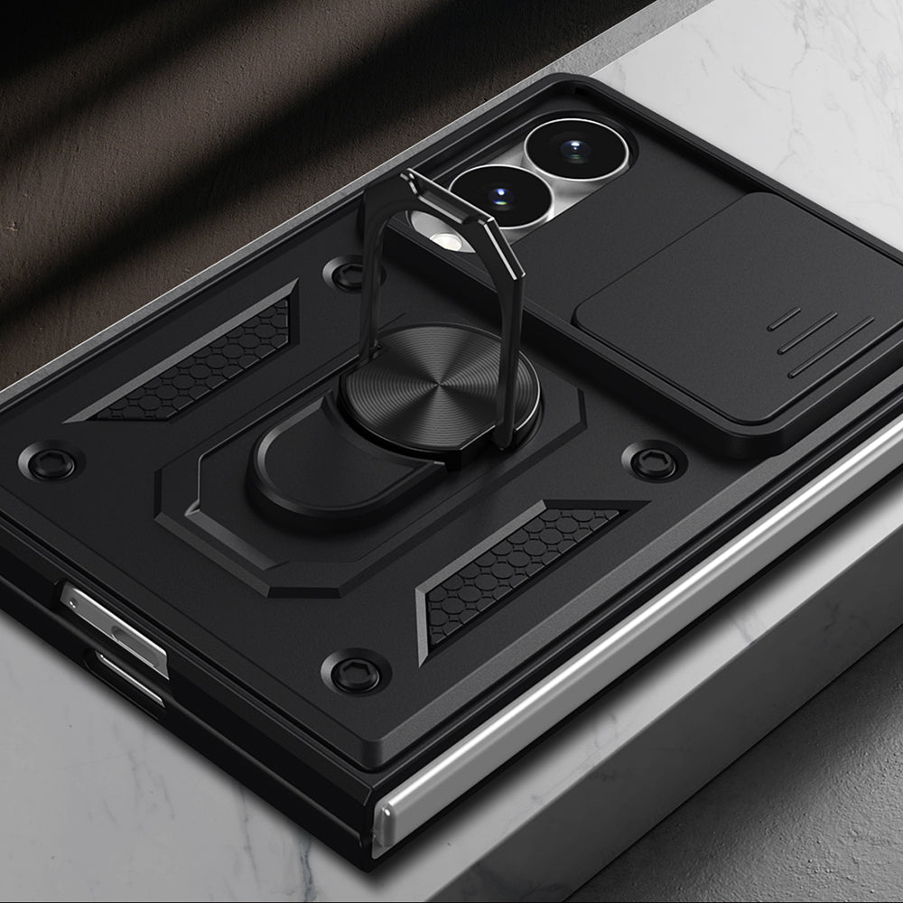 Cover til Samsung Galaxy Z Fold8 F971, Techsuit, CamShield, Grøn