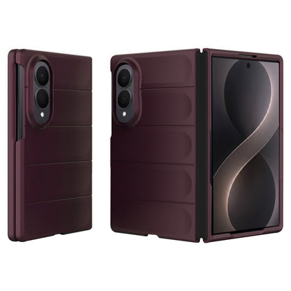 Cover til Samsung Galaxy Z Fold8 F976, Techsuit, Magic Shield, Vinrød