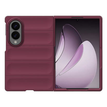 Cover til Samsung Galaxy Z Fold8 F976, Techsuit, Magic Shield, Vinrød