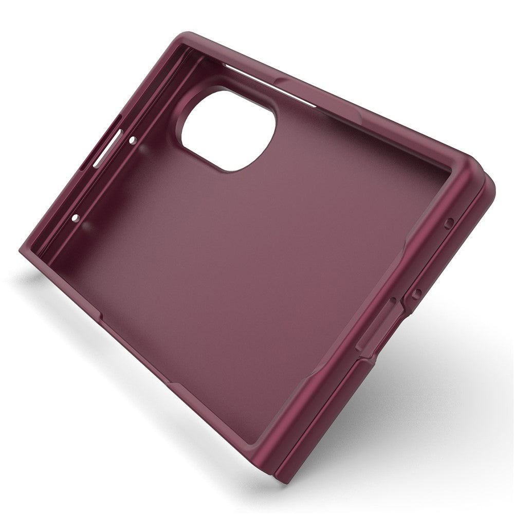 Cover til Samsung Galaxy Z Fold8 F976, Techsuit, Magic Shield, Vinrød