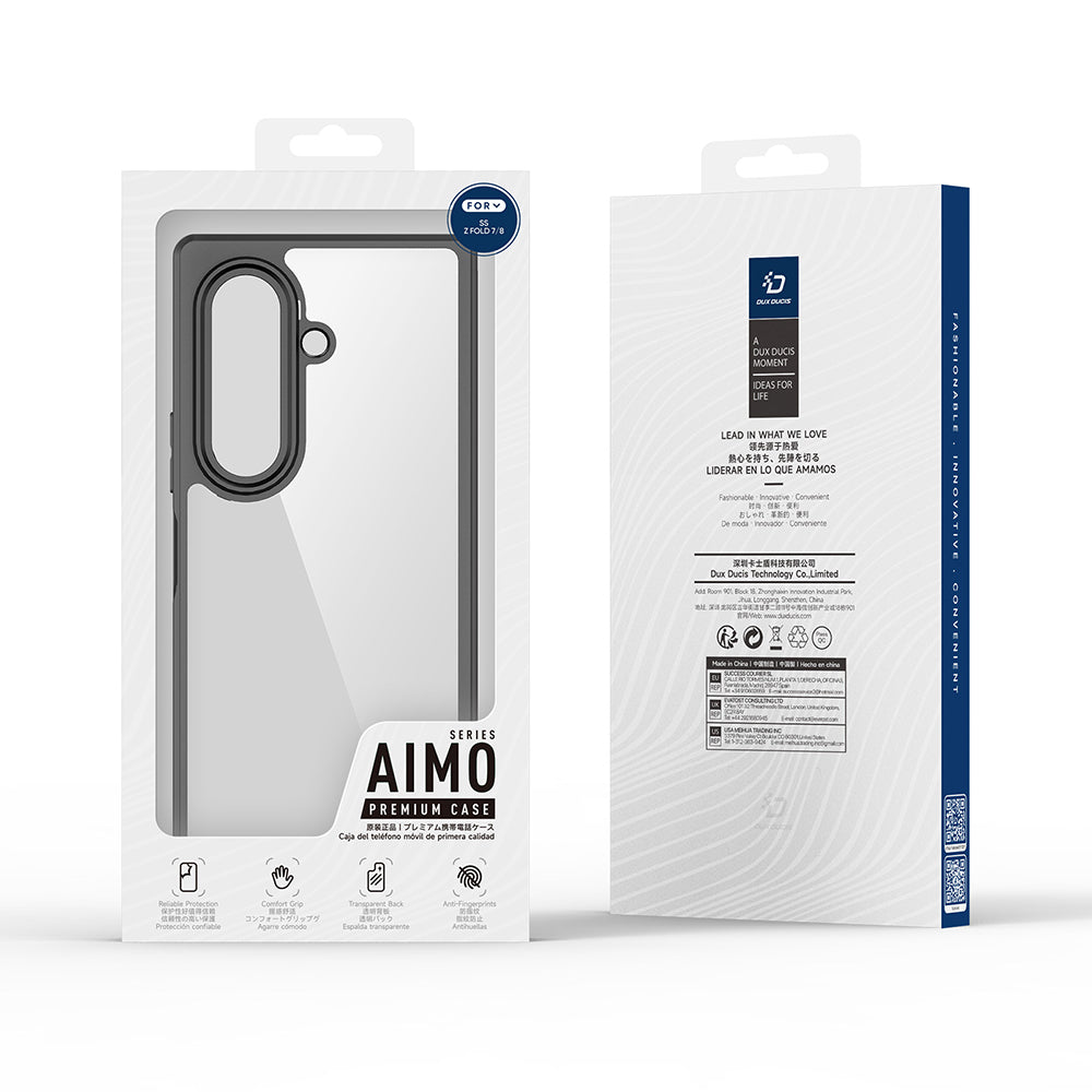 Cover til Samsung Galaxy Z Fold8 Ultra F976, DUX DUCIS, Aimo, Sort