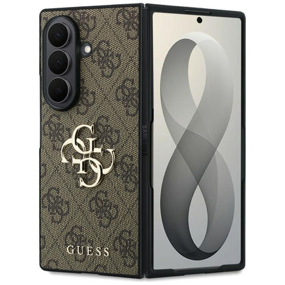 Cover til Samsung Galaxy Z Fold8 Ultra F976, Guess, 4G Big Logo, Brun