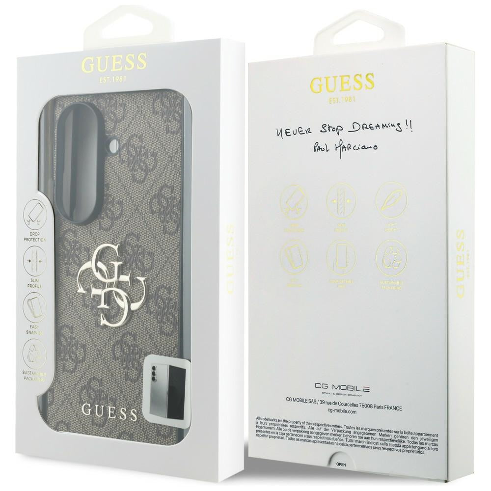 Cover til Samsung Galaxy Z Fold8 Ultra F976, Guess, 4G Big Logo, Brun