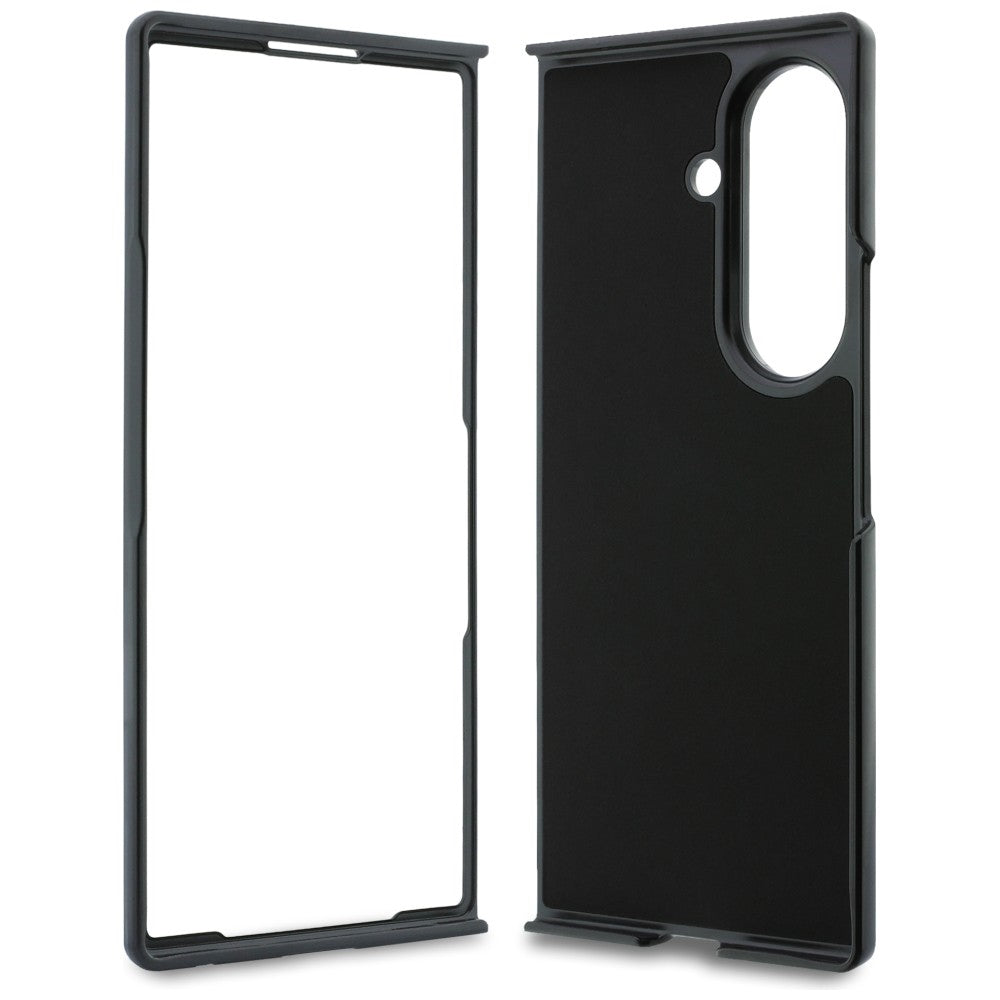 Cover til Samsung Galaxy Z Fold8 Ultra F976, Karl Lagerfeld, Saffiano Karl & Choupette Metal Pin, Sort