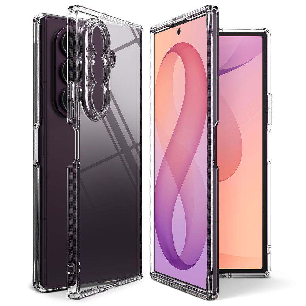 Cover til Samsung Galaxy Z Fold8 Ultra F976, Ringke, Fusion, Transparent