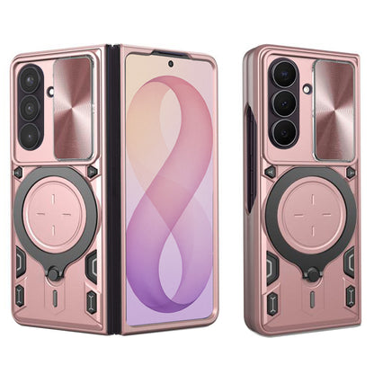 Cover til Samsung Galaxy Z Fold8 Ultra F976 / Z Fold7 F966, Techsuit, CamGuard Pro, Lyserød Guld