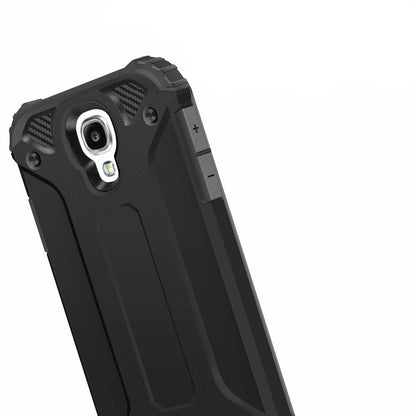 Cover til Samsung I9500 Galaxy S4, Techsuit, Hybrid Armor, Sort