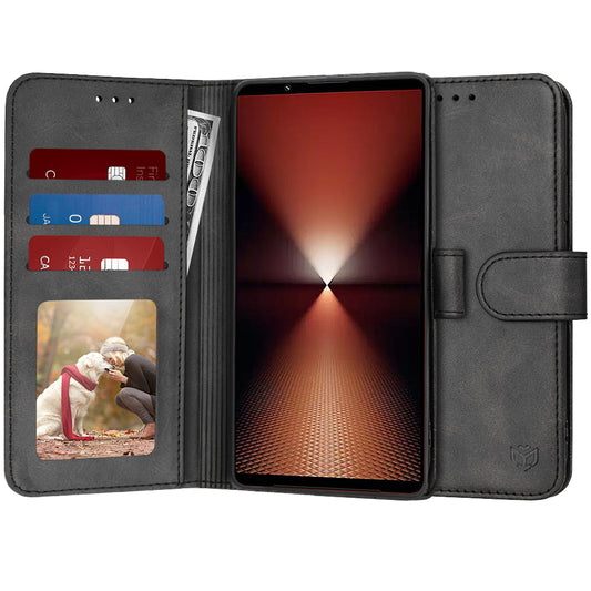 Cover til Sony Xperia 1 VI, Techsuit, Diary Book, Sort