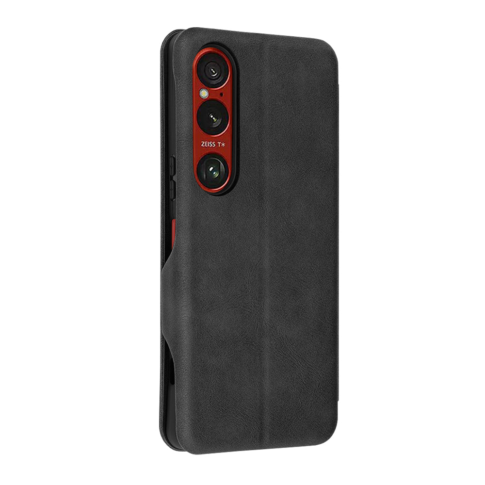 Cover til Sony Xperia 1 VI, Techsuit, Safe Wallet Plus, Sort
