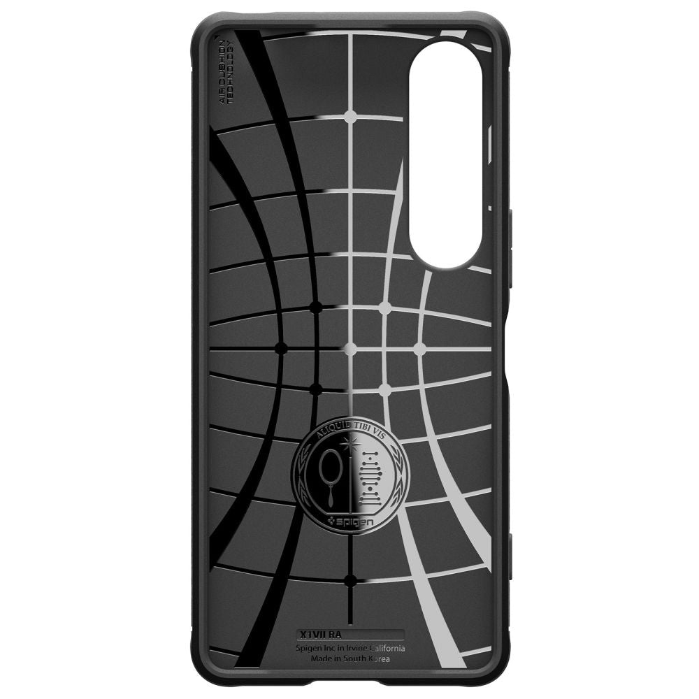 Etui til Sony Xperia 1 VII, Spigen, Rugged Armor, Mat Sort