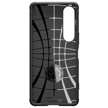 Etui til Sony Xperia 1 VII, Spigen, Rugged Armor, Mat Sort