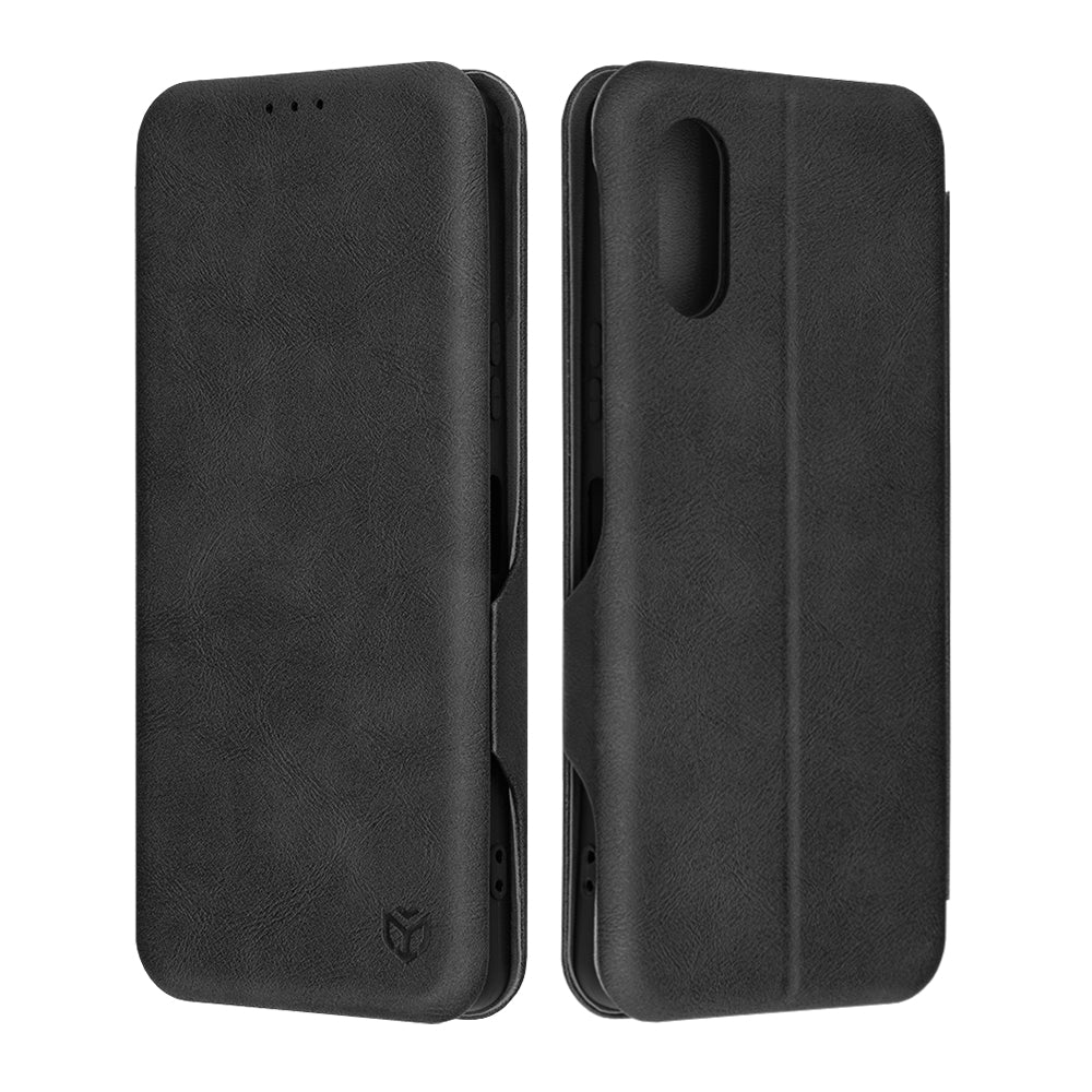 Cover til Sony Xperia 5 VI, Techsuit, Safe Wallet Plus, Sort